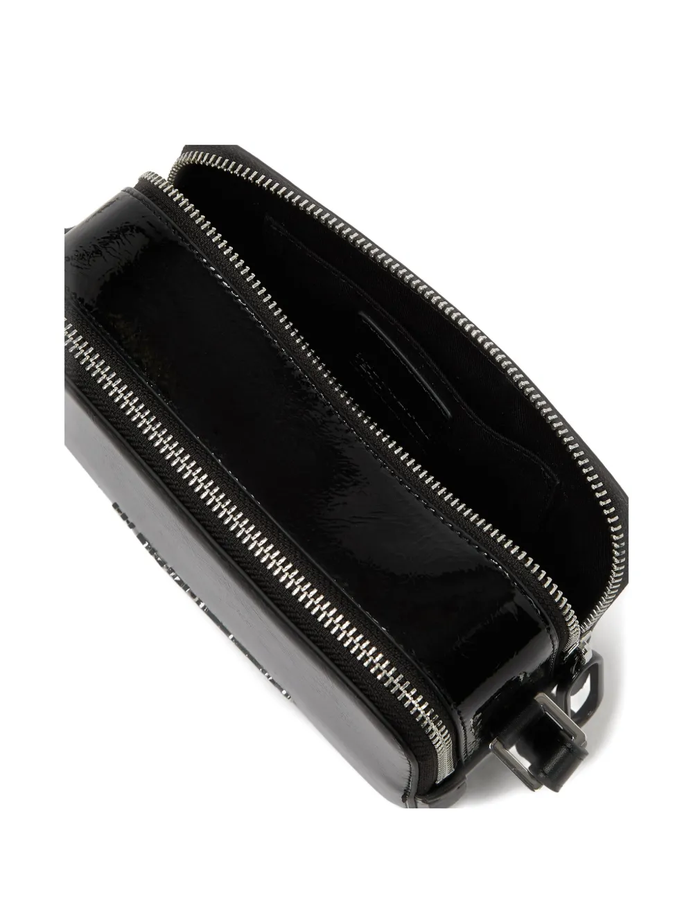 Karl Lagerfeld Jeans Logo-lettering Cross Body Bag In Black