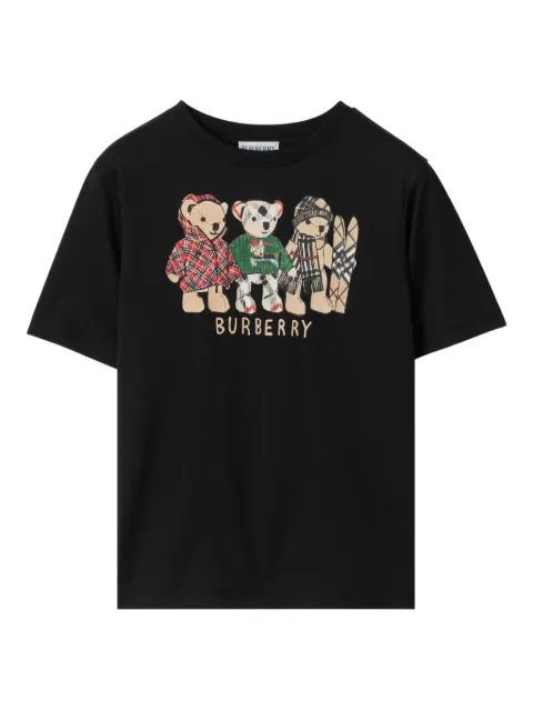 Burberry Kids Thomas Bear-print cotton T-shirt
