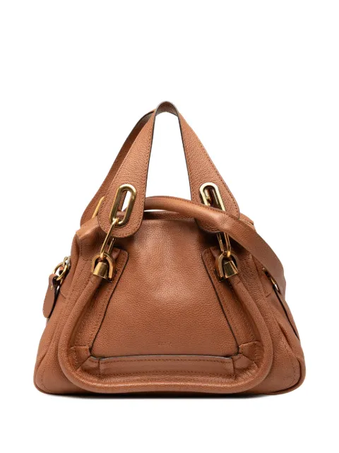 Chloé Pre-Owned شنطة 'بارتي' صغيرة بجلد محبب وحمالة كتف 2010-2025
