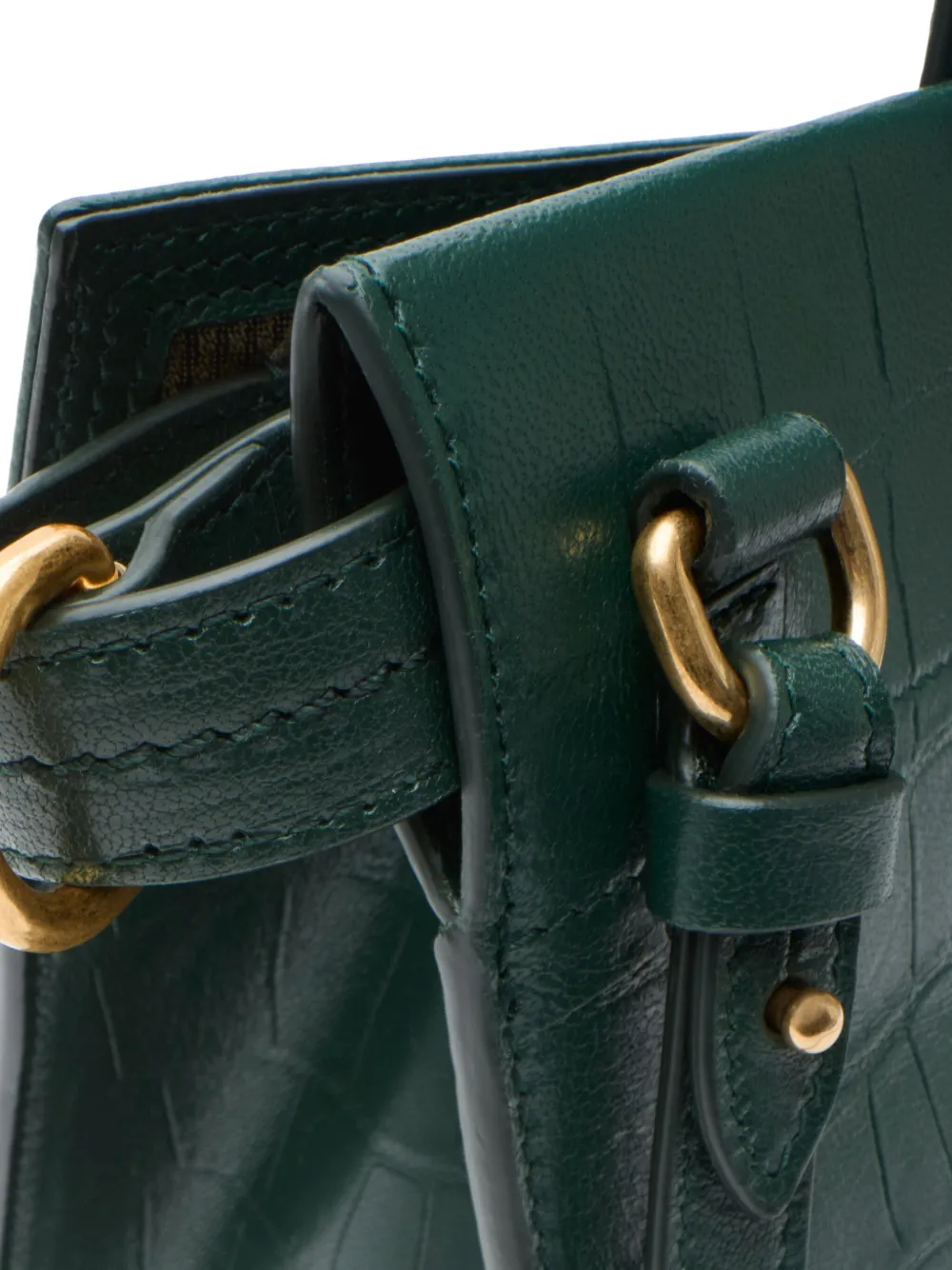 Burberry Small Cotswolds Tote Bag In Green