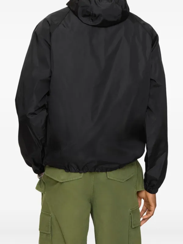 Burberry check-detail Jacket | Black | FARFETCH