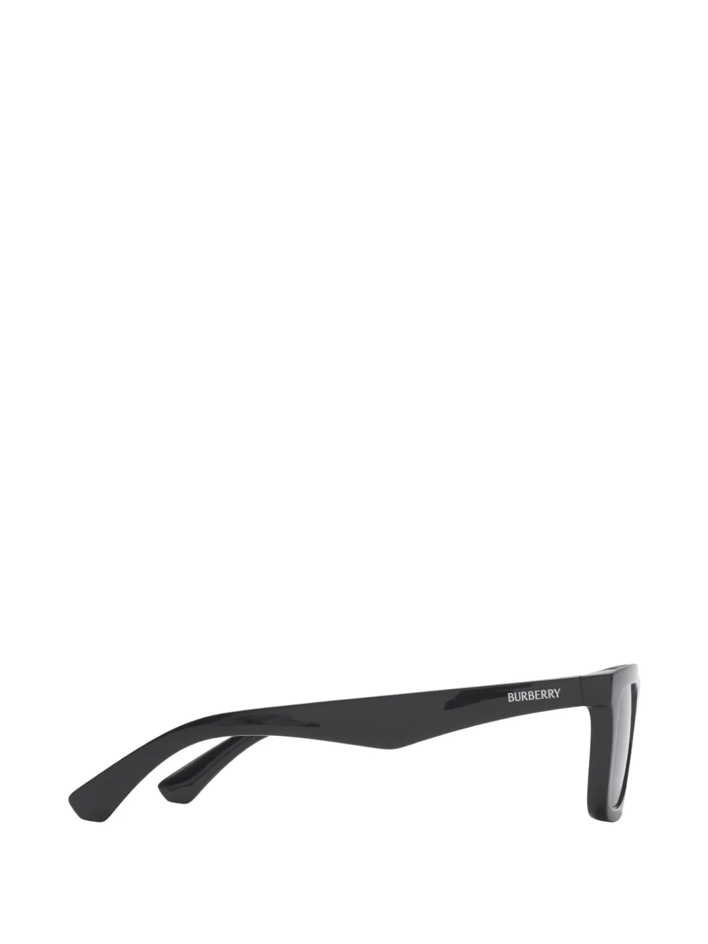 Burberry Eyewear Zonnebril met rechthoekig montuur en logo Zwart