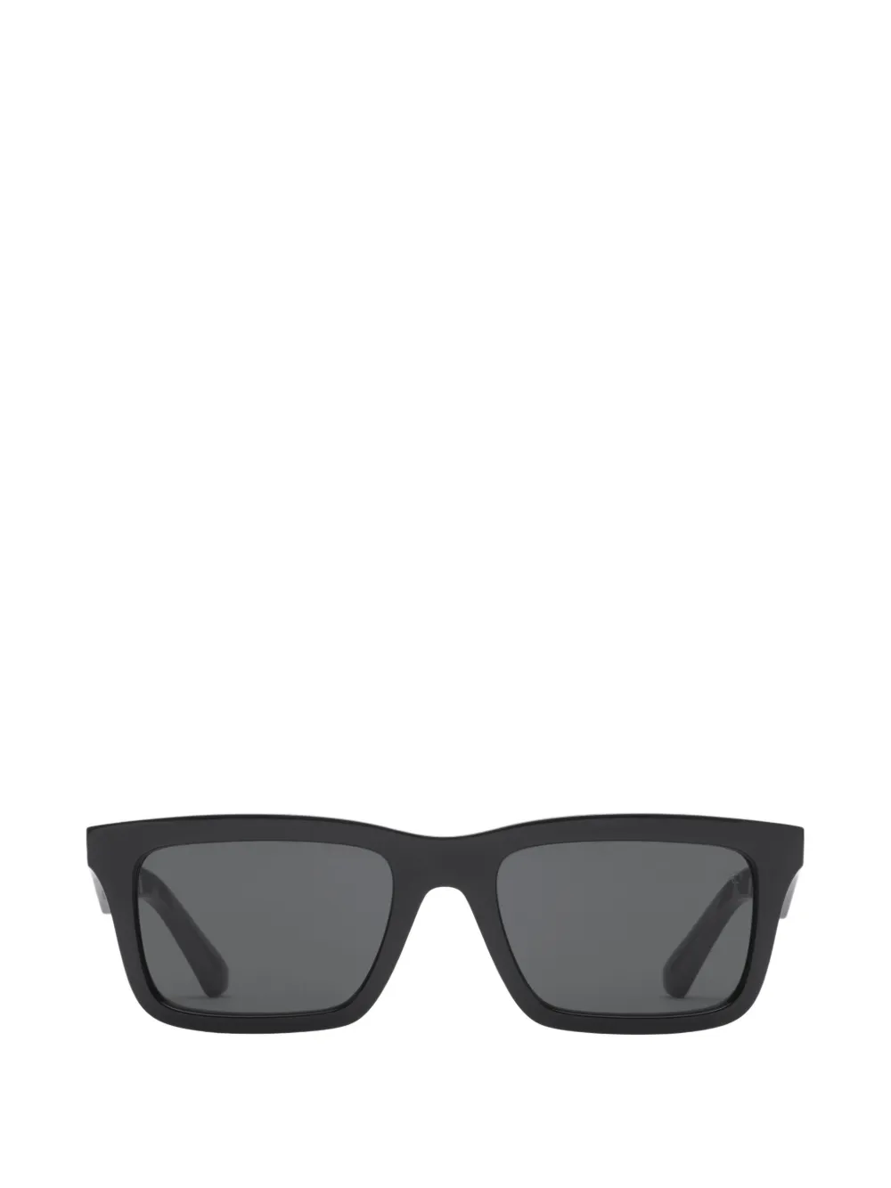 Burberry Eyewear logo rectangular sunglasses - Nero