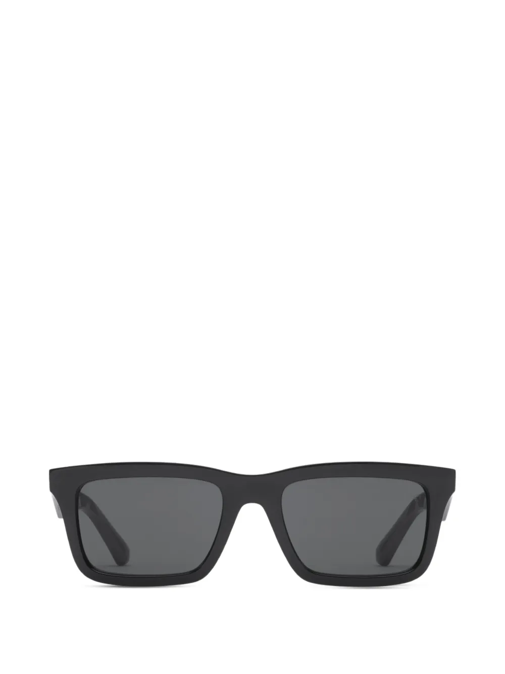 Burberry Eyewear logo rectangular sunglasses - Nero