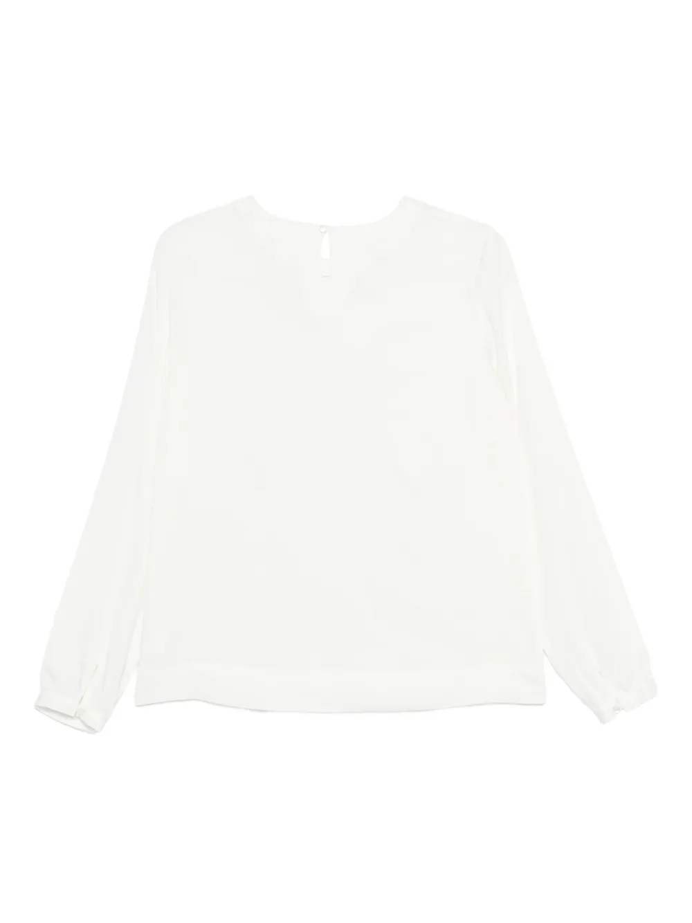 Xacus long-sleeve blouse - Wit