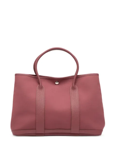 Hermès Pre-Owned 2012 Toile and Negonda Garden Party 36 tote bag