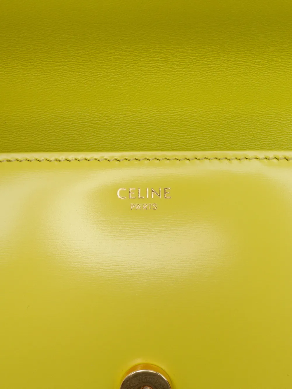 2012 Calfskin Cuir Triomphe Chain Shoulder Bag