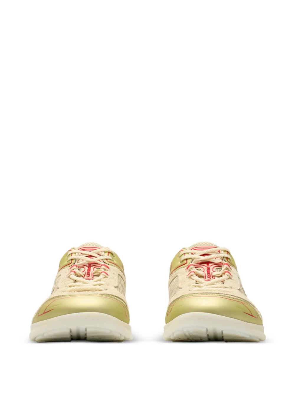 Burberry Sneakers met logo Beige