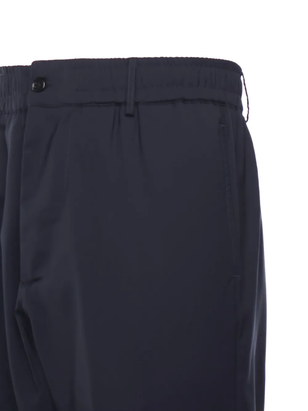 Giuliano Galiano Broek met trekkoord Blauw