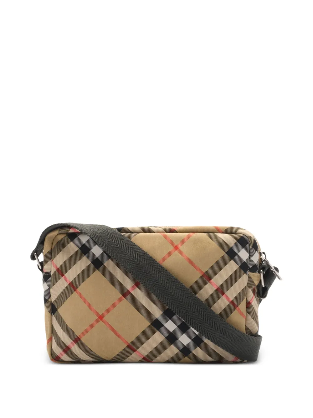 Burberry Equestrian Knight messengertas met applicatie Beige