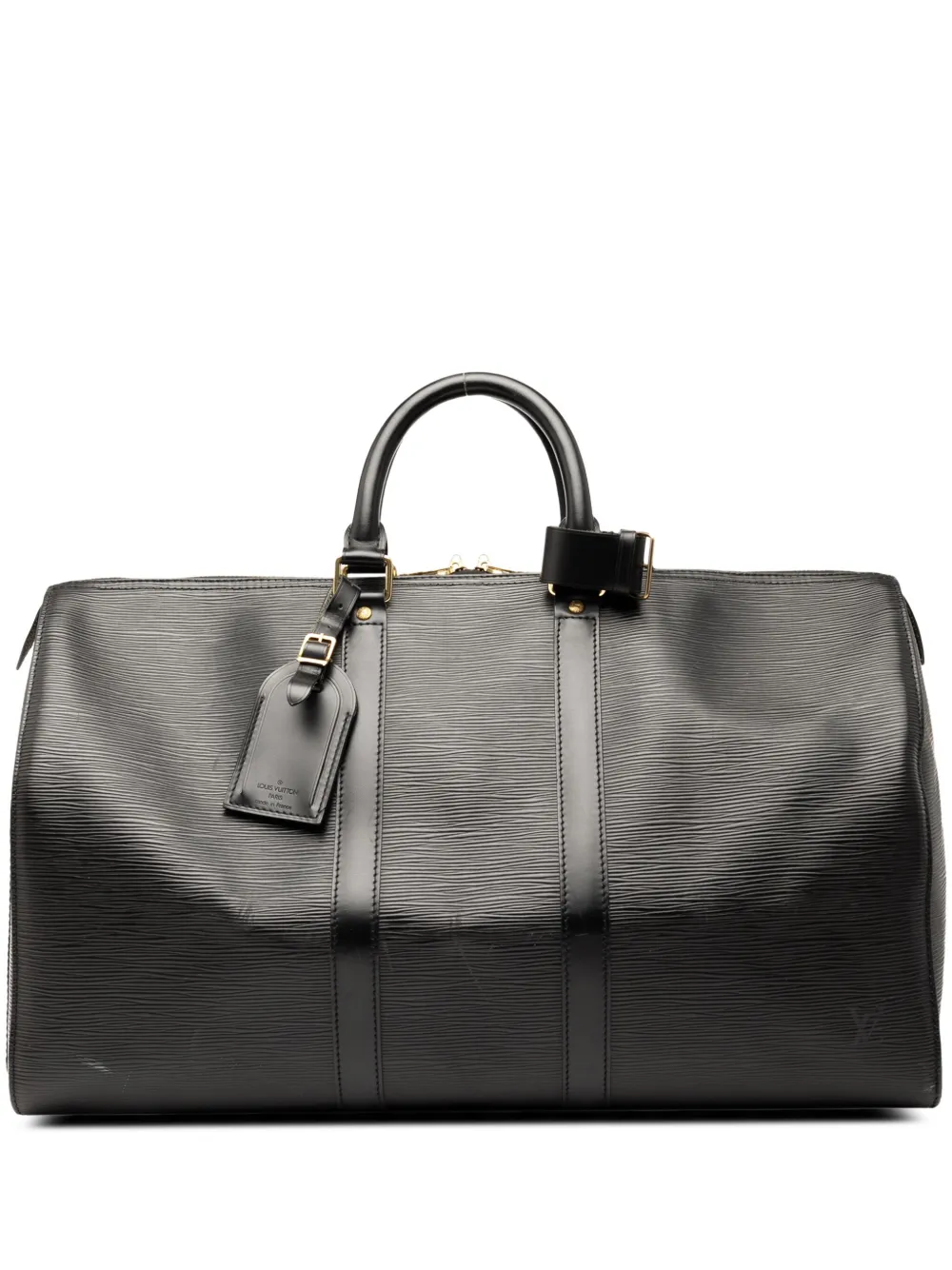 Louis Vuitton Pre-Owned 1999 Epi Keepall 45 travel bag - ブラック Louis Vuitton Pre-Owned 1999 Epi Keepall 45 travel bag - ブラック