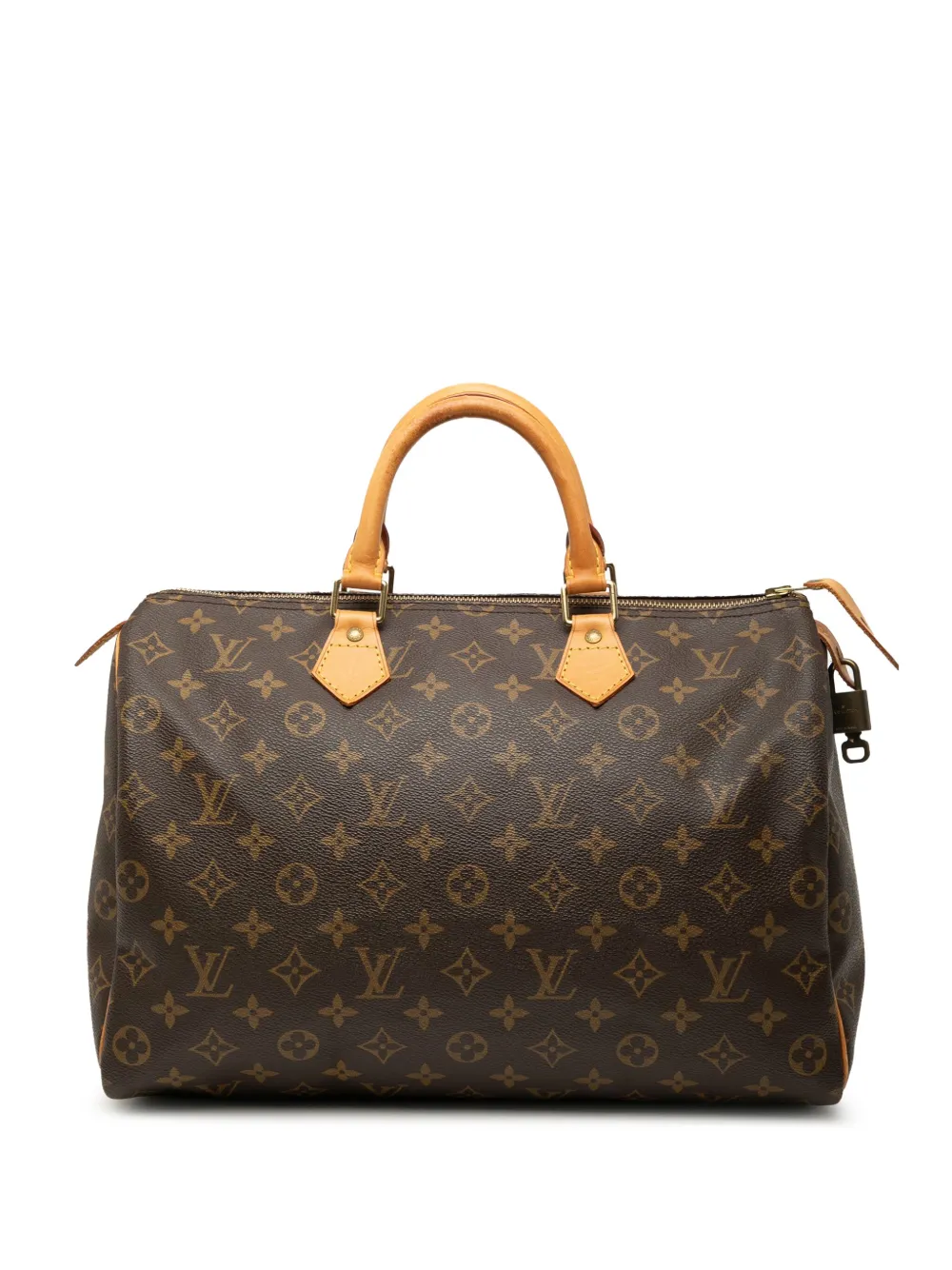 Louis Vuitton Pre-Owned 1996 Monogram Speedy 35 boston bag - ブラウン Louis Vuitton Pre-Owned 1996 Monogram Speedy 35 boston bag - ブラウン