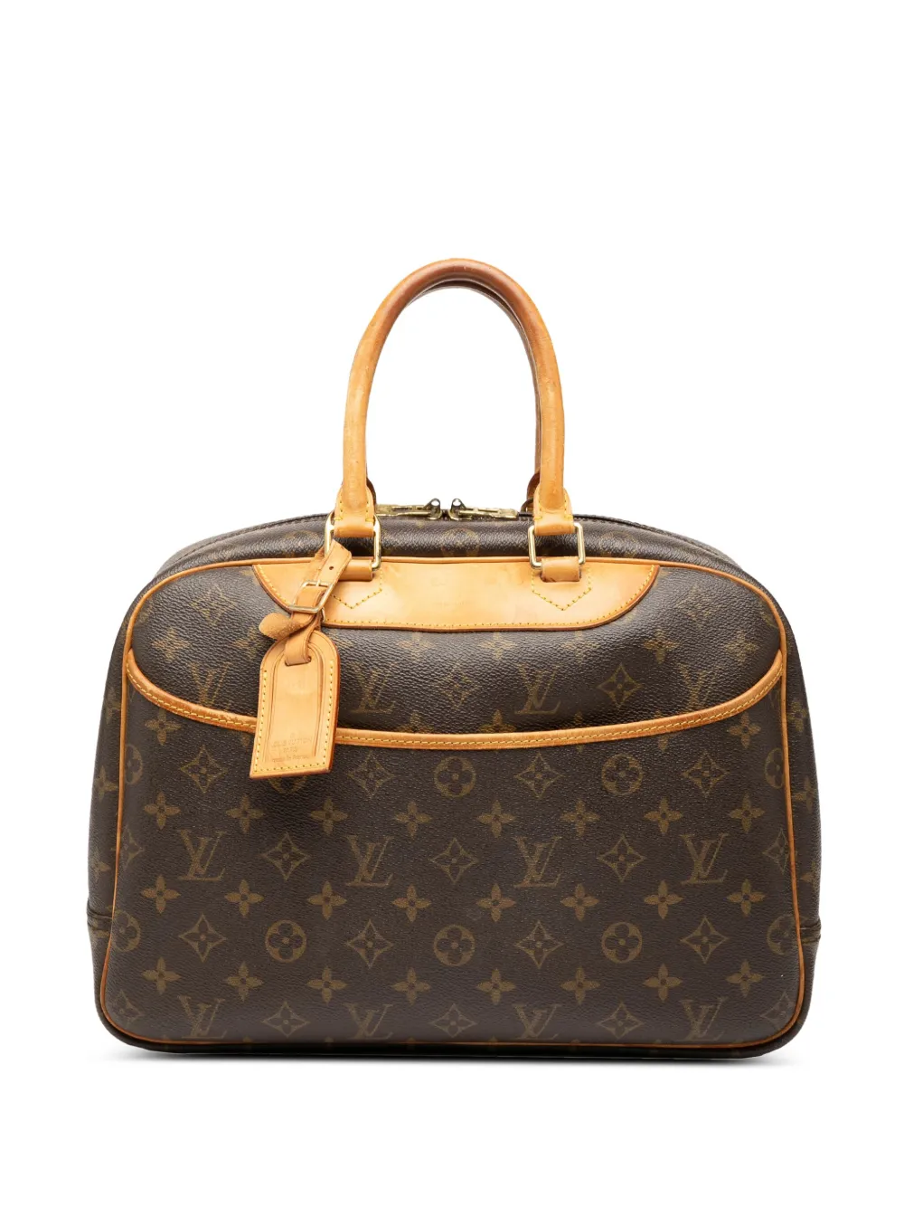 Louis Vuitton Pre-Owned 1997 Monogram Deauville handbag - ブラウン Louis Vuitton Pre-Owned 1997 Monogram Deauville handbag - ブラウン