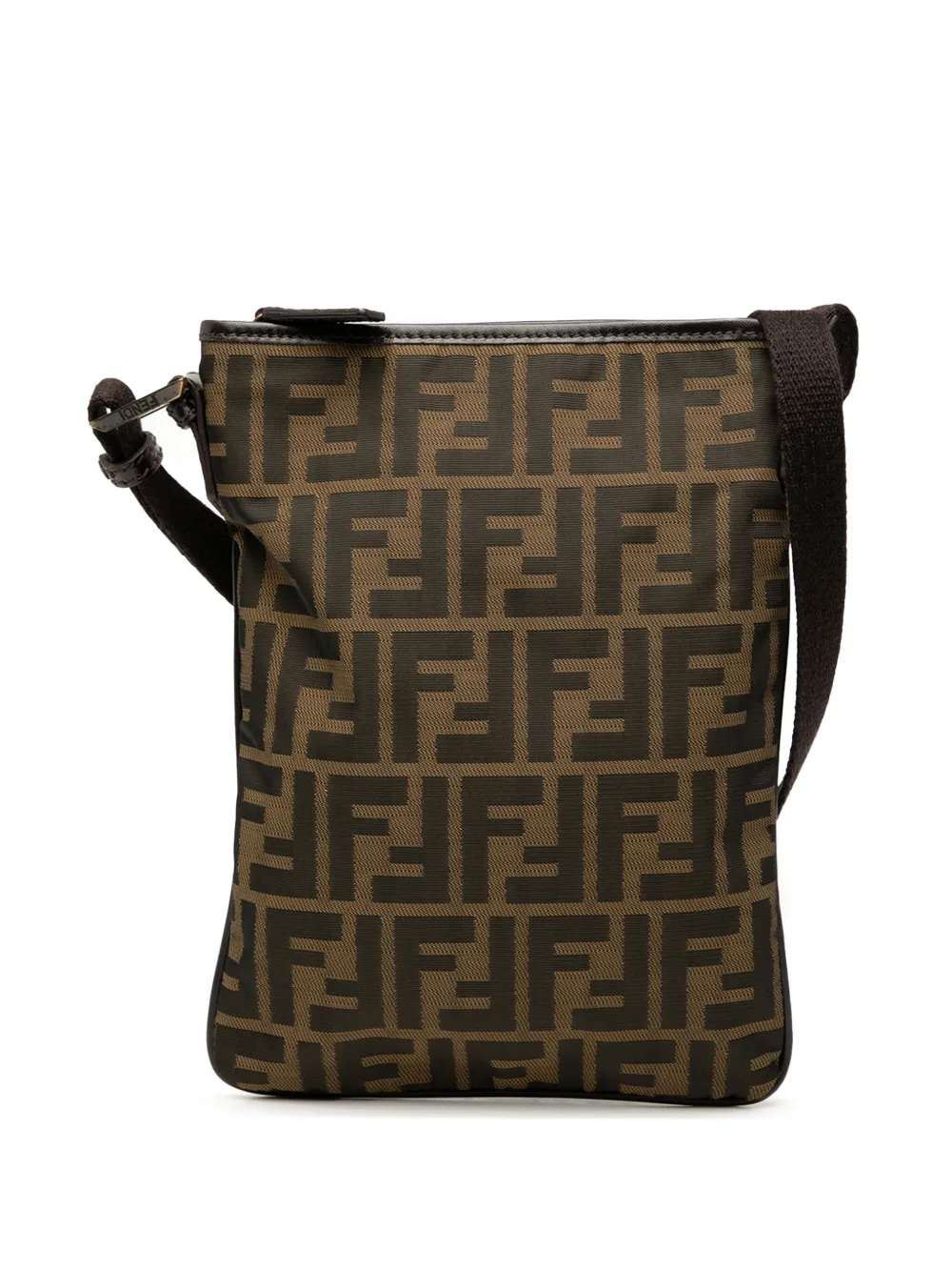 Fendi Pre-Owned 2000-2010 Zucca Canvas crossbody bag | Brown | Image 1