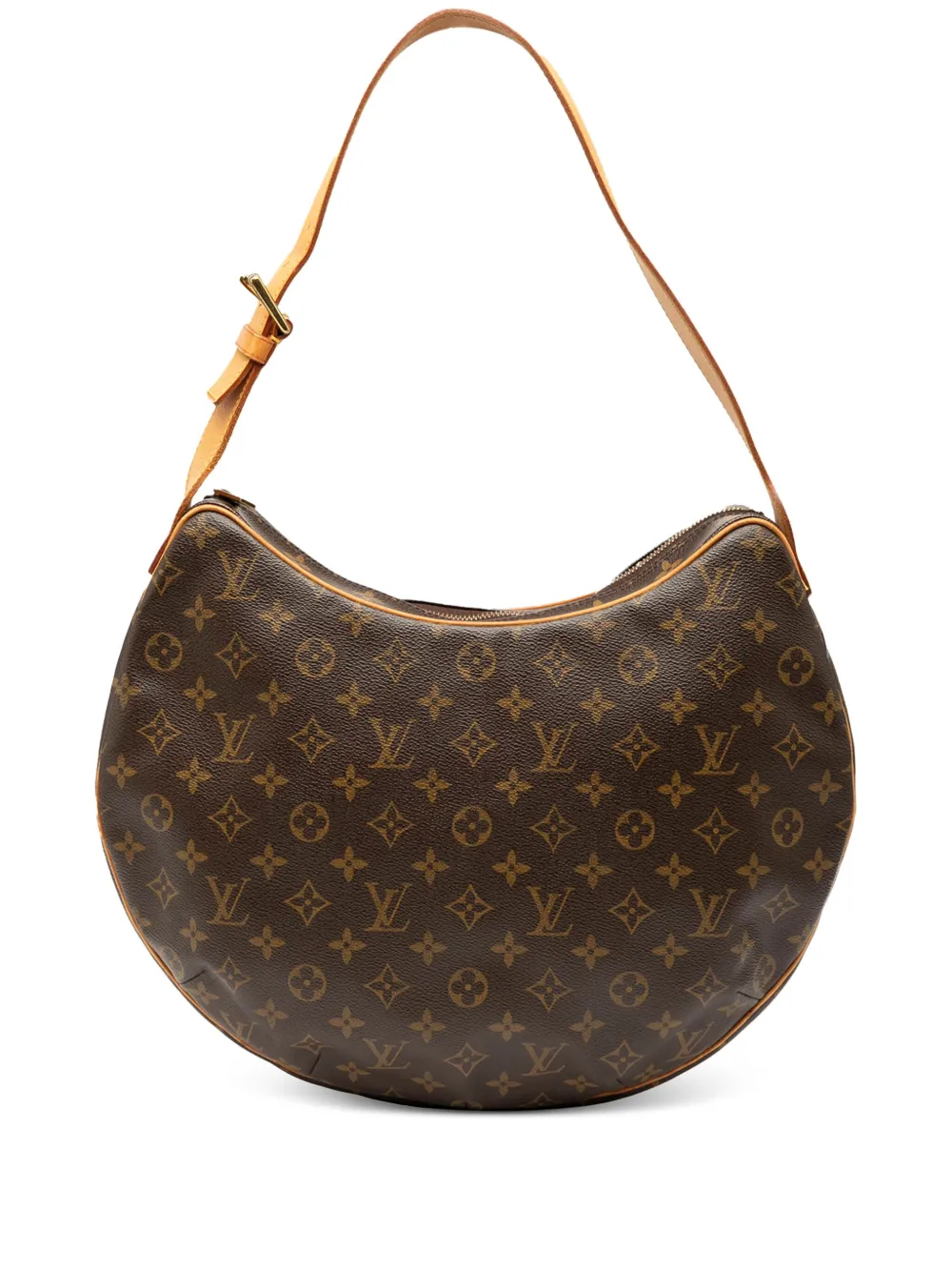 Louis Vuitton Pre-Owned 2003 Monogram Croissant GM hobo bag - ブラウン Louis Vuitton Pre-Owned 2003 Monogram Croissant GM hobo bag - ブラウン