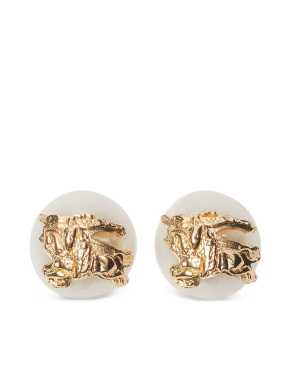 Burberry パール ピアス | ホワイト | FARFETCH JP