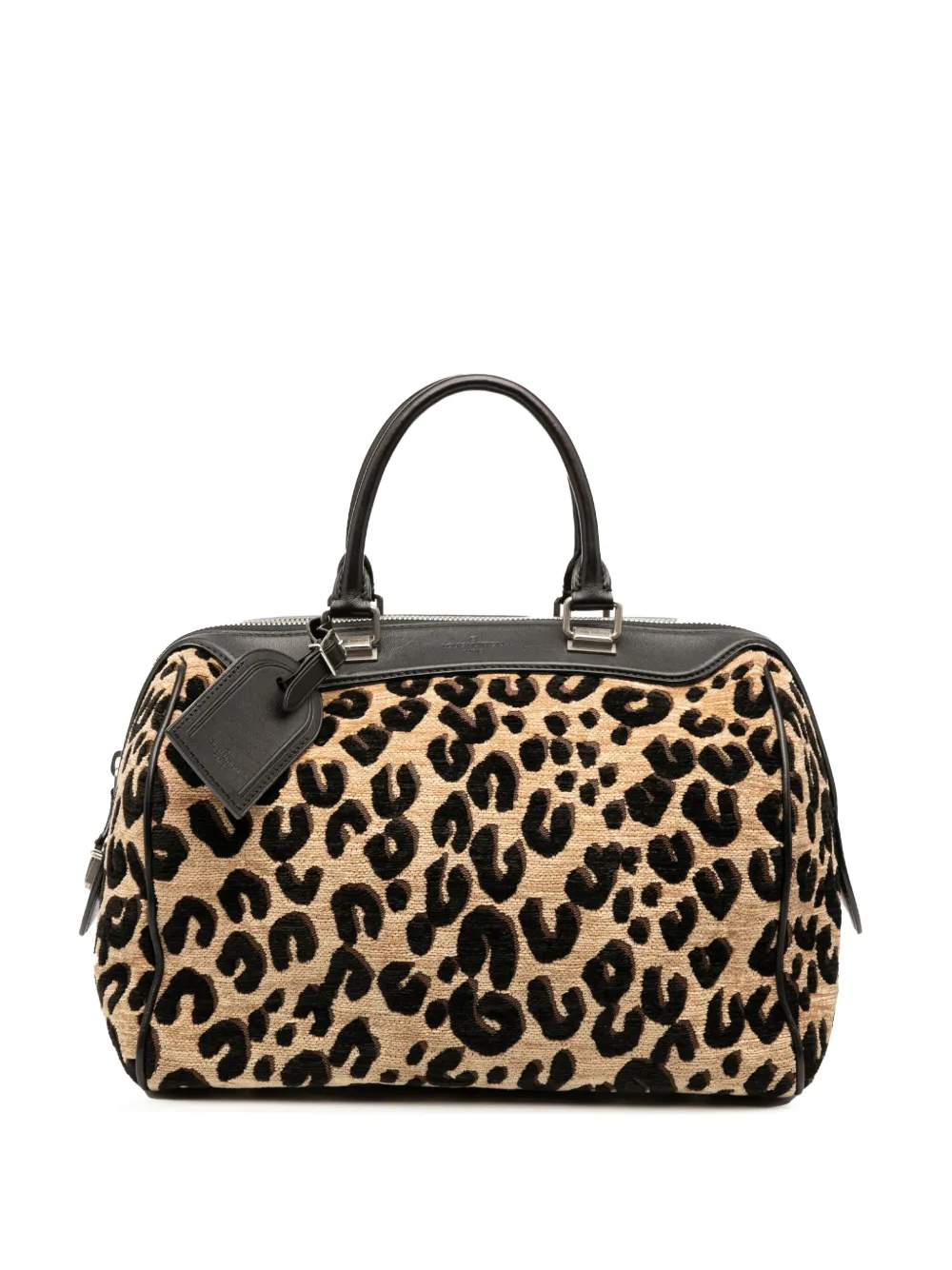 Louis Vuitton Pre-Owned 2012 Stephen Sprouse Leopard Speedy 30 boston bag - Marrone