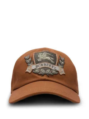 Burberry logo-patch Checked Bucket Hat | Pink | FARFETCH