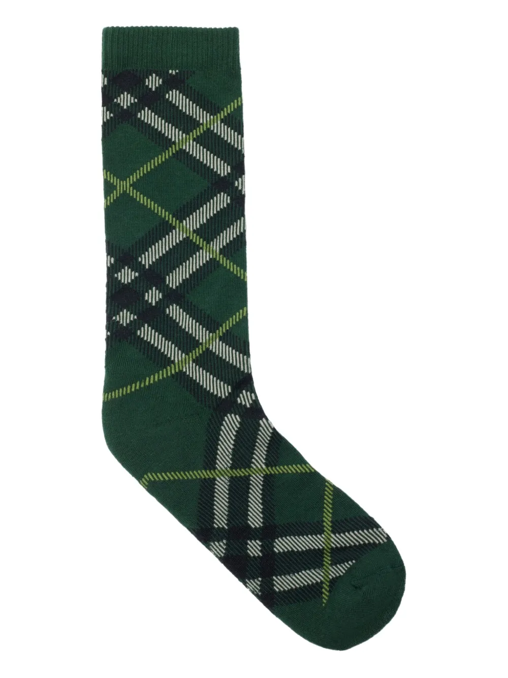 Burberry check cotton-blend socks | Men | Image 2