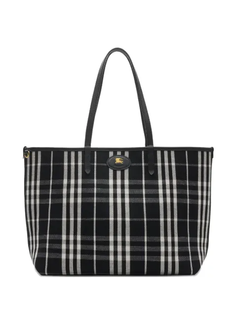 Burberry Medium Bloomsbury reversible check tote bag