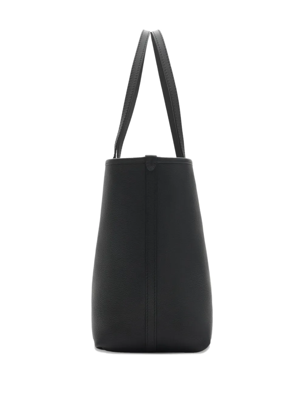 Burberry Medium Bloomsbury Reversible Check Tote Bag In Black