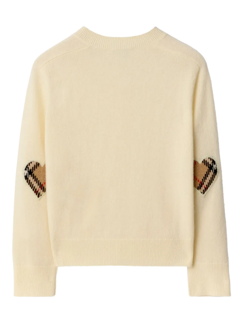 Burberry Kids cárdigan con coderas con motivo de corazón | Cárdigans | Image 2