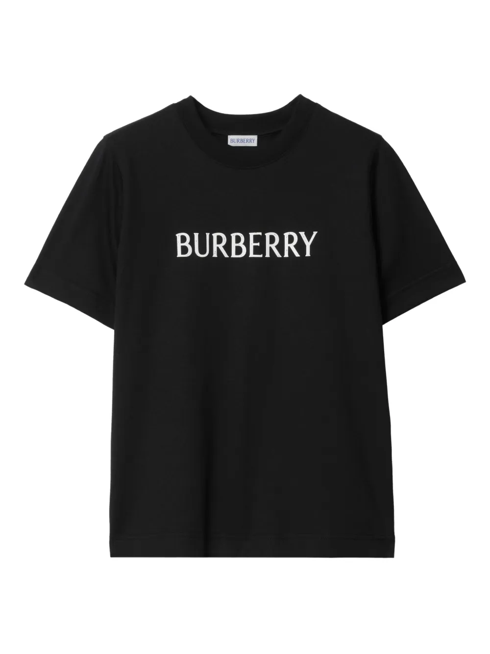 Burberry Frankie Logo Graphic T-shirt In Black
