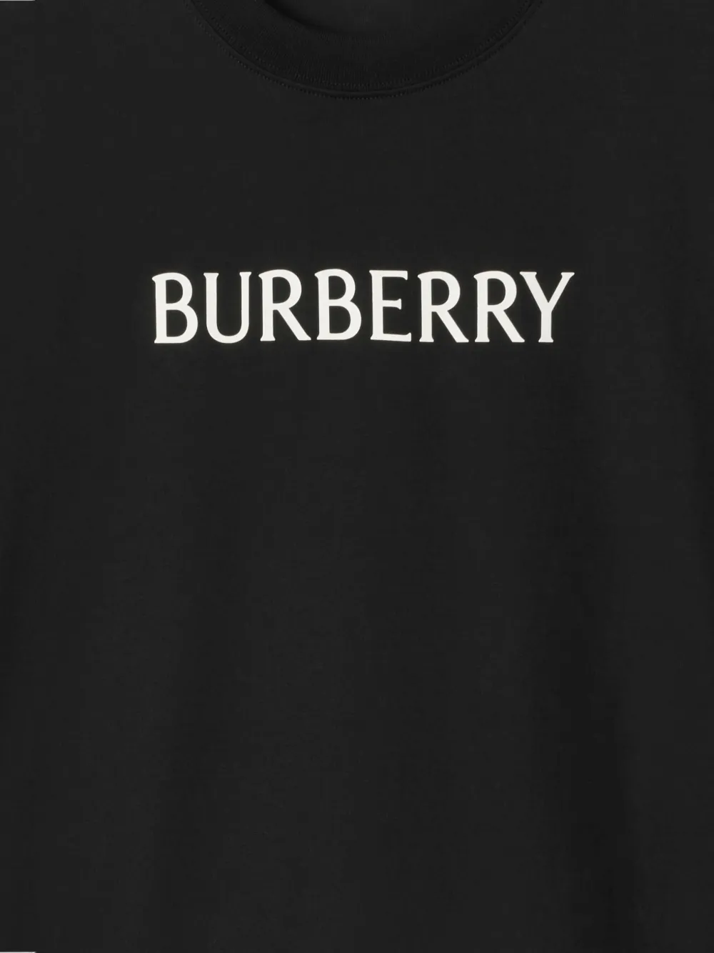 Burberry Frankie Logo Graphic T-shirt In Black