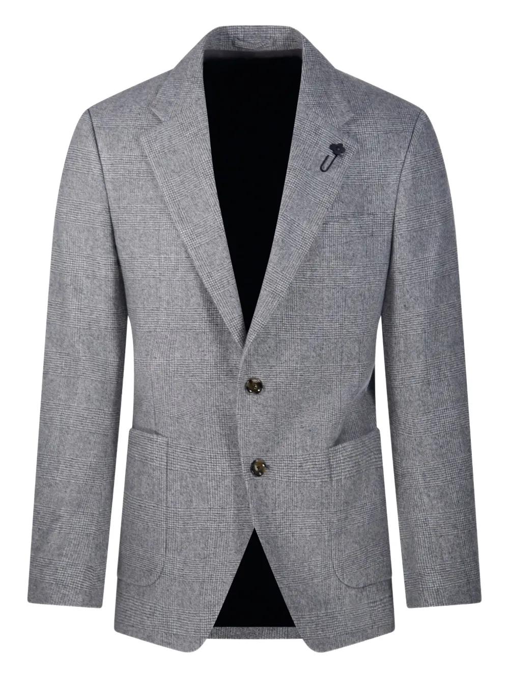 Lardini checked blazer | Grey | Image 1
