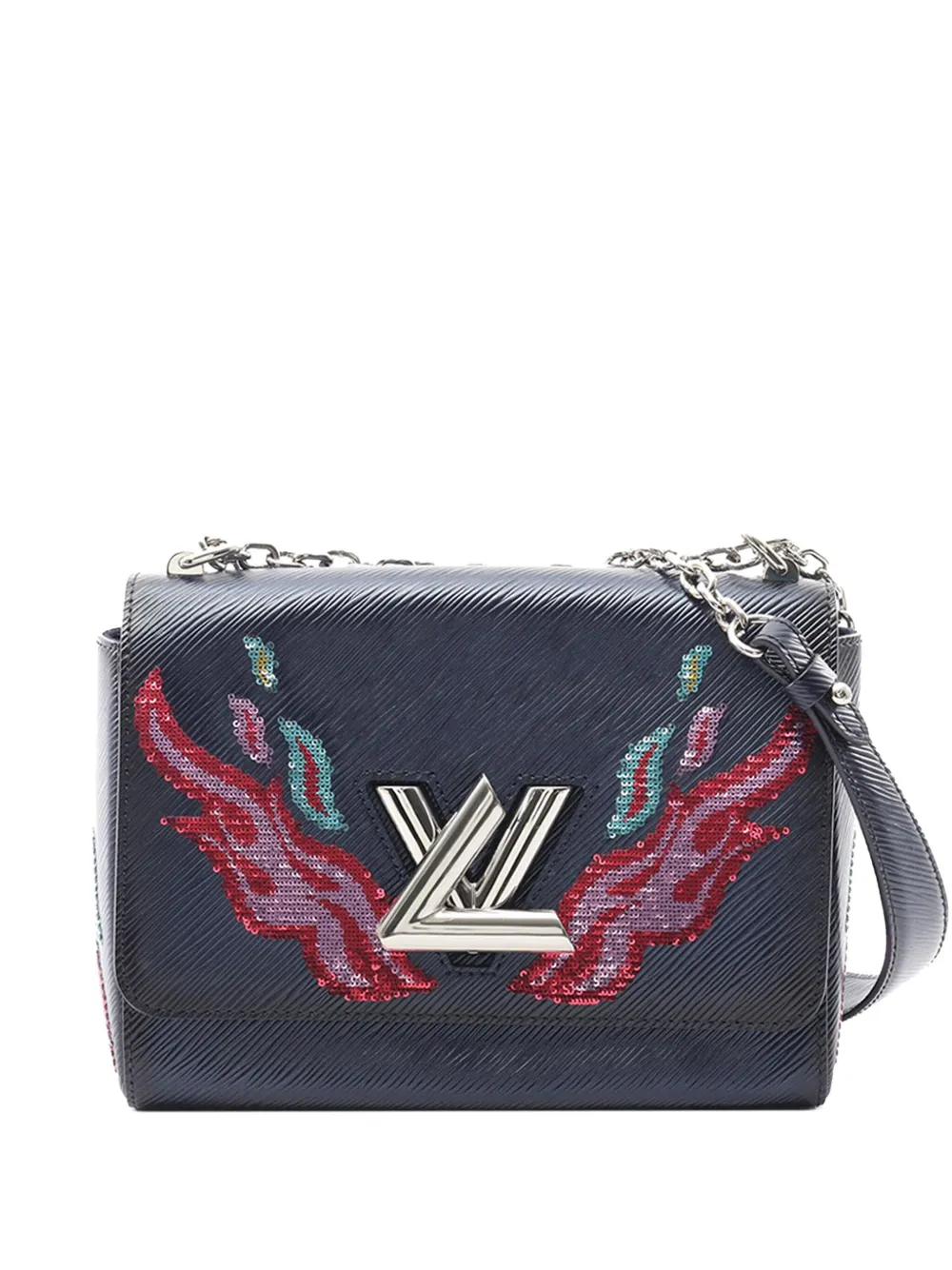 Louis Vuitton Pre-Owned 2017 Epi Sequined Twist MM shoulder bag - ブルー