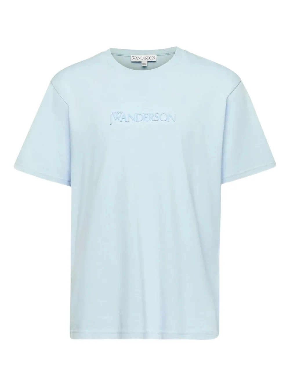 JW Anderson ロゴ Tシャツ | ブルー | Image 1