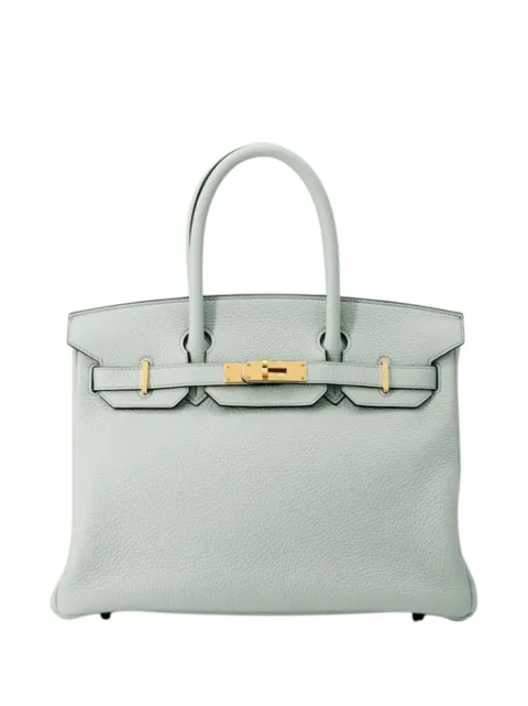 Hermès Pre-Owned 2022 Togo Birkin Retourne 30 handbag