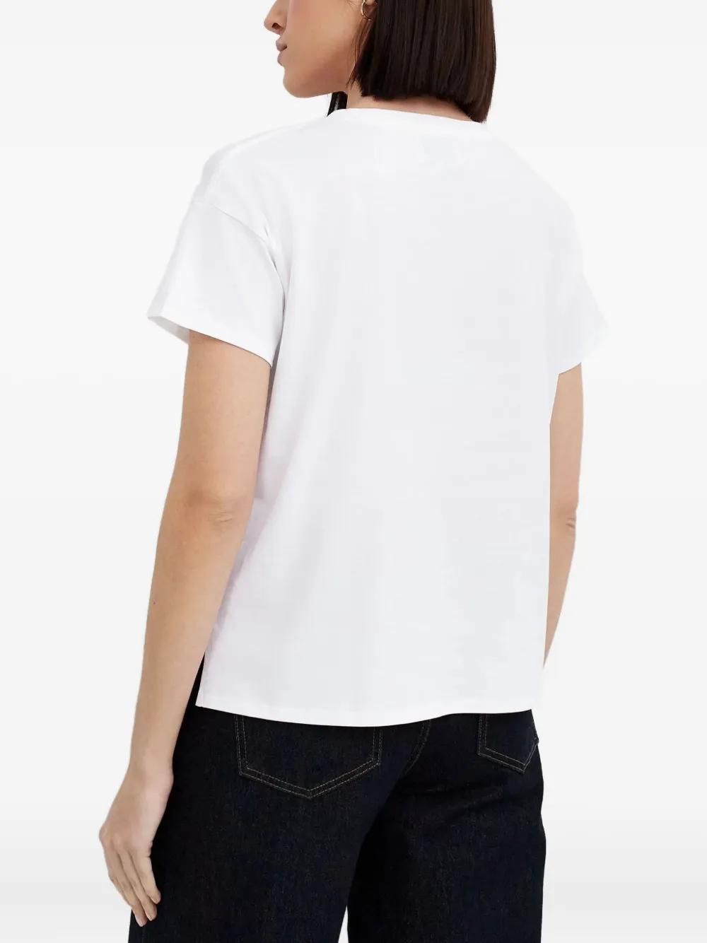 Loulou De Saison Basiluzzo Short-sleeve T-shirt In White