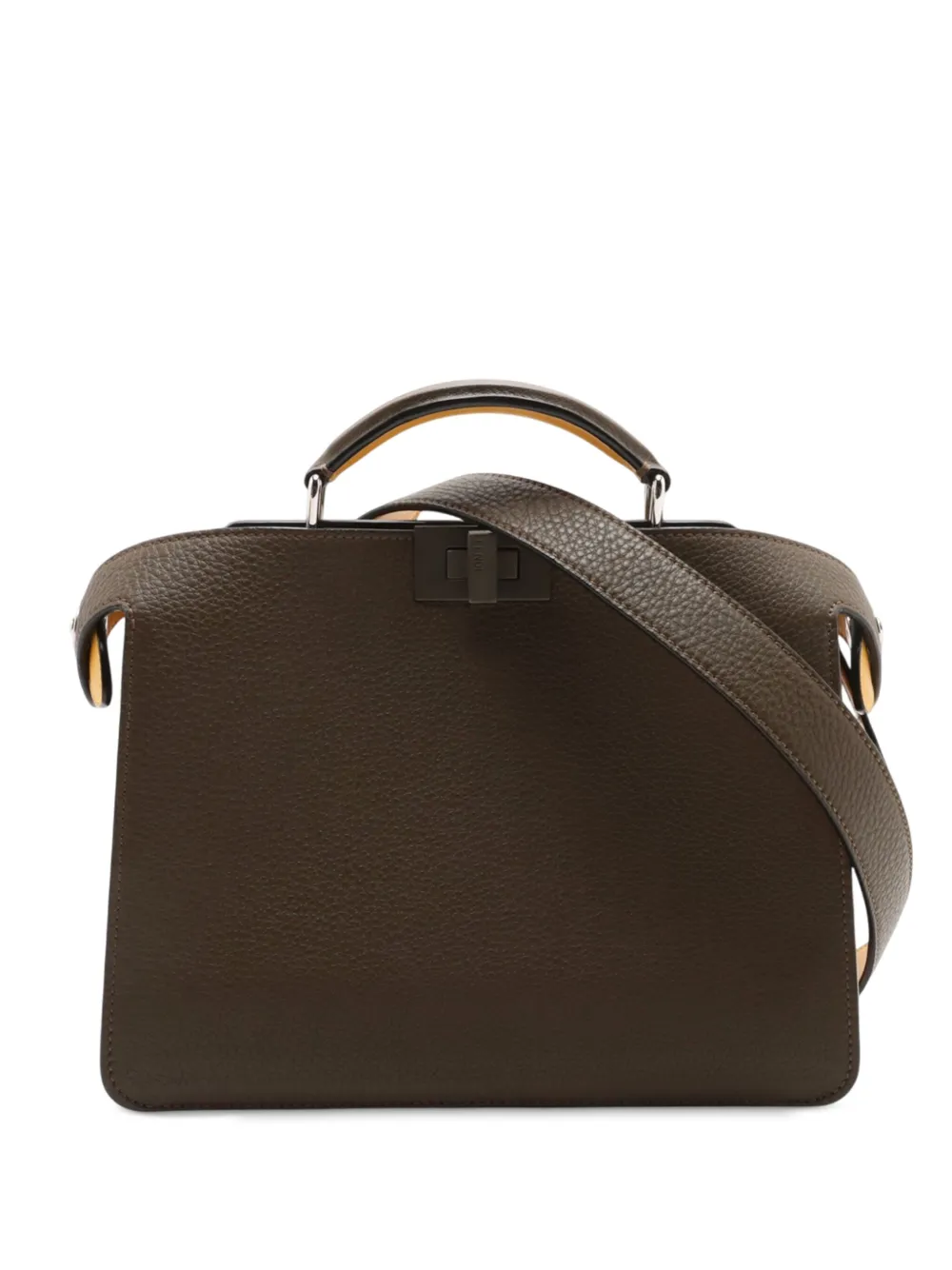 Fendi Pre-Owned 2009 Small Bicolor Leather Peekaboo ISeeU satchel - Fendi Pre-Owned 2009 Small Bicolor Leather Peekaboo ISeeU satchel -