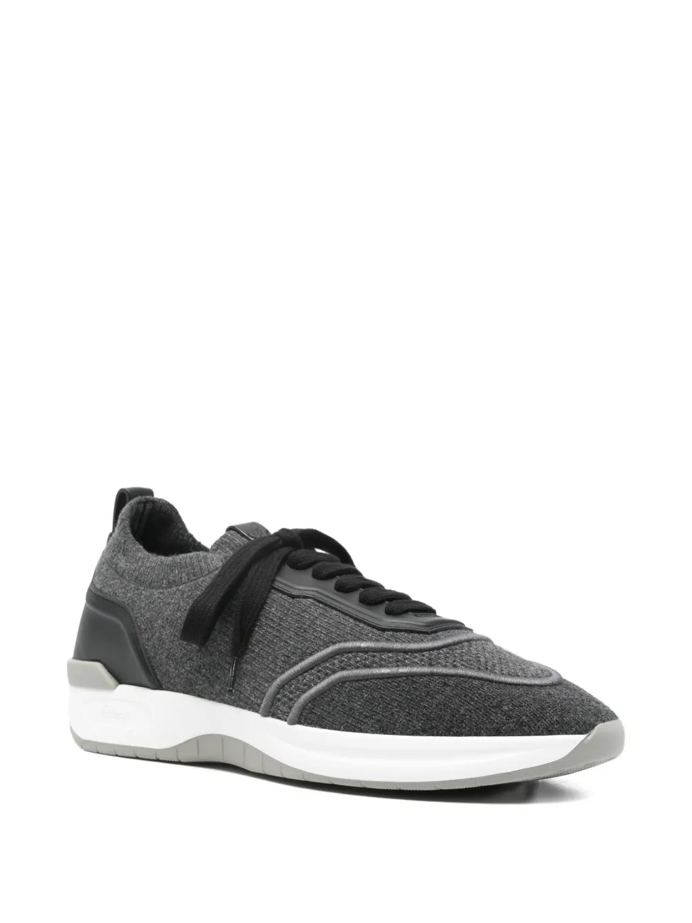 Brioni panelled lace-up sneakers | Low-Tops | Image 2