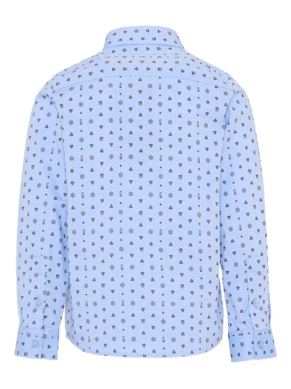 TRUSSARDI JUNIOR Shirt met lange mouwen en bloemen Blauw