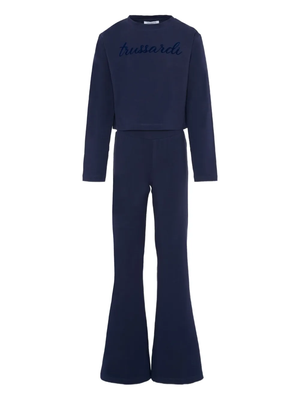TRUSSARDI JUNIOR Trainingspak met logodetail Blauw