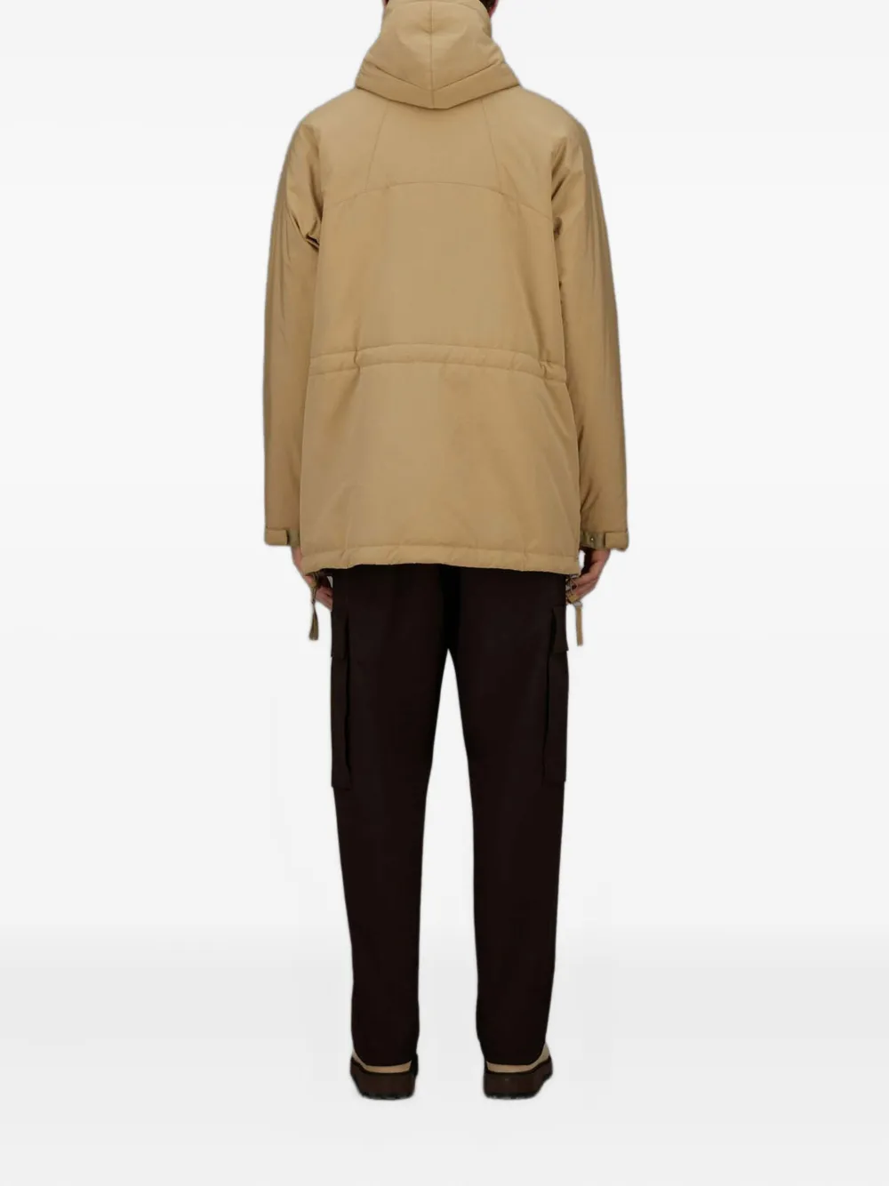 Laminar Flap-pockets Parka In Brown