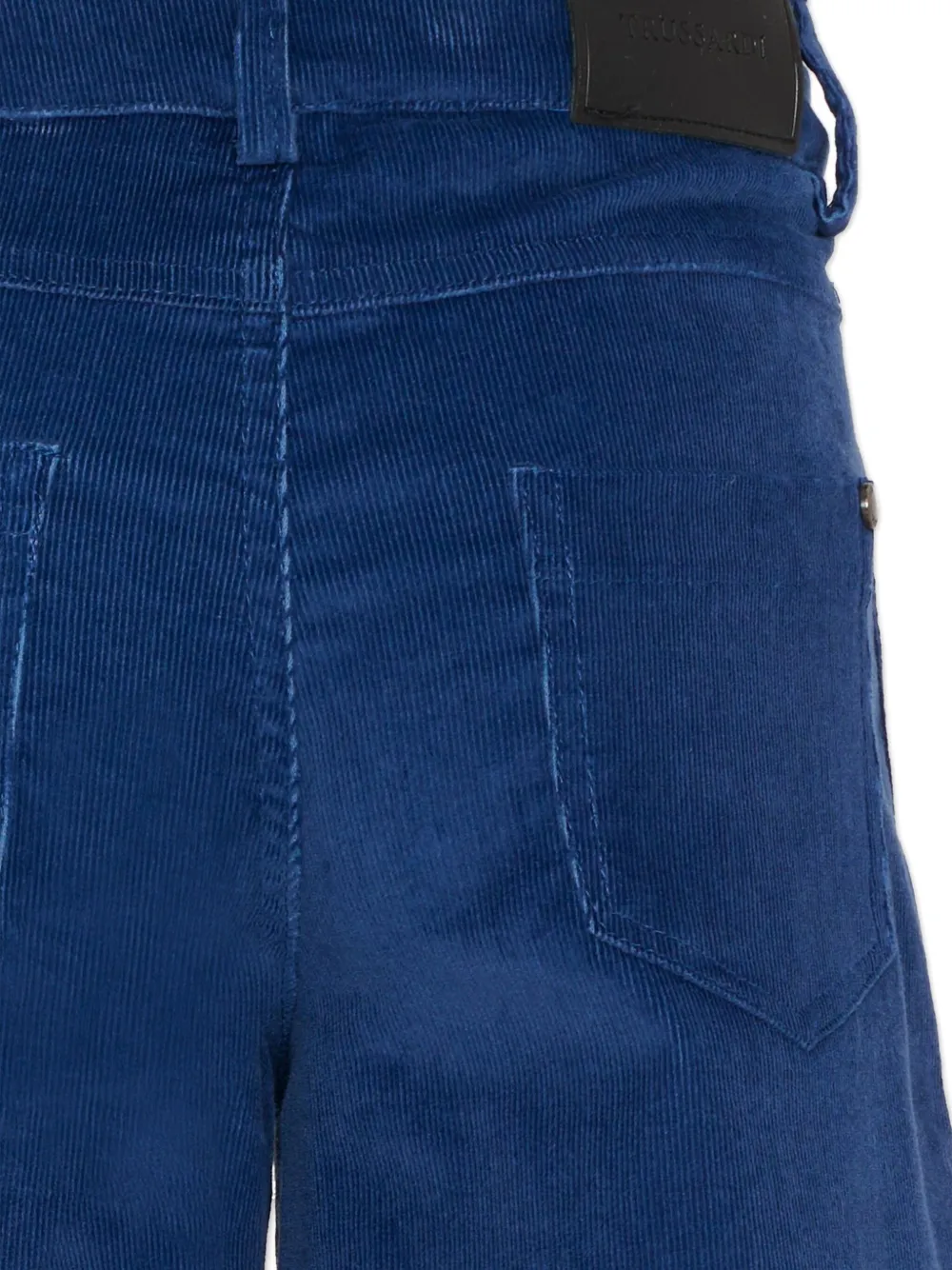 TRUSSARDI JUNIOR Ribfluwelen broek Blauw