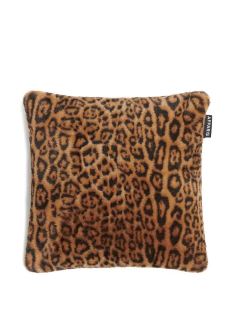 Apparis coussin Brenn à motif léopard