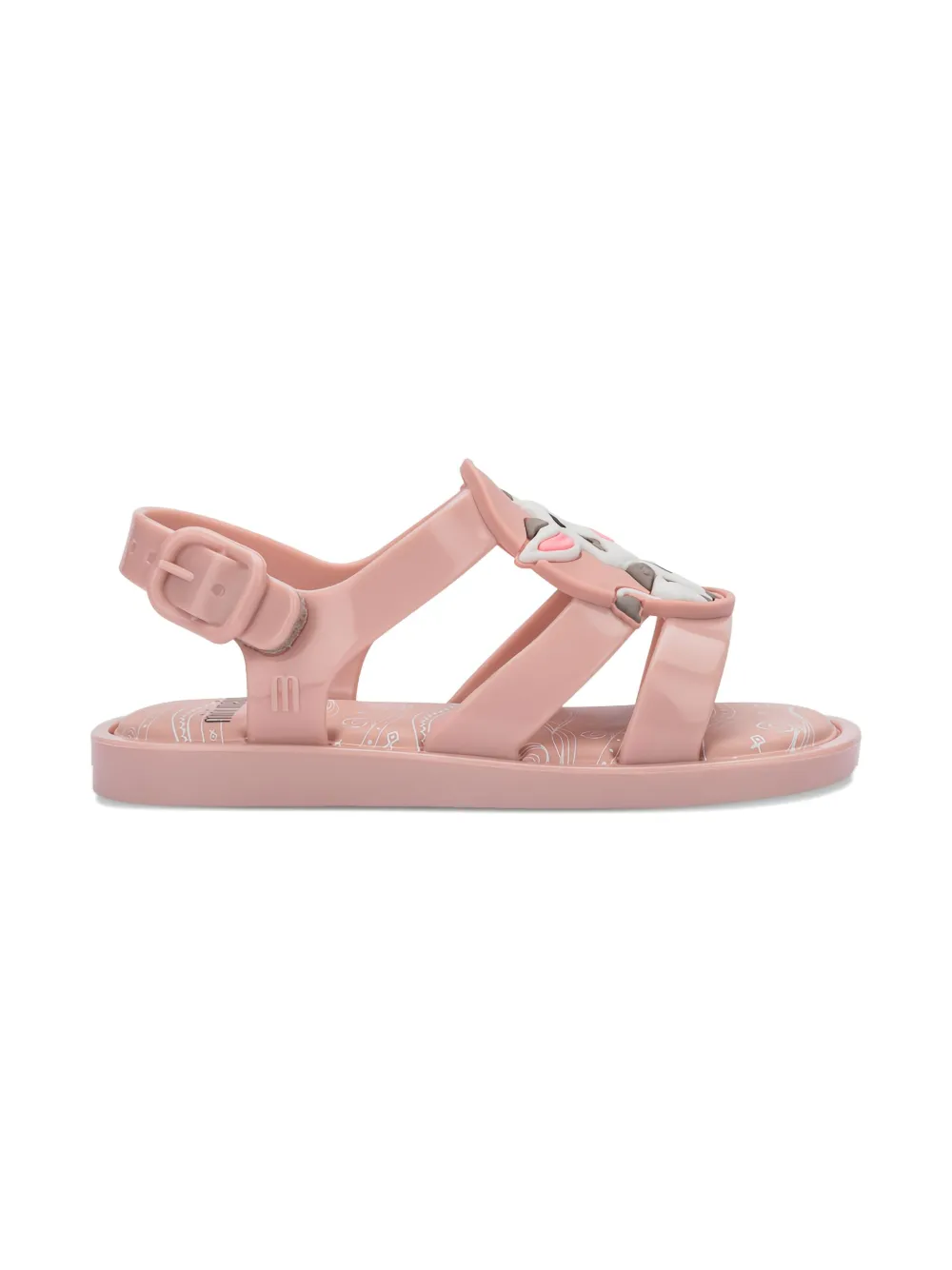 Mini Melissa x Disney Colorland Moana sandals - Rosa