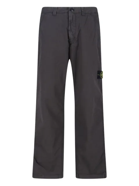 Stone Island logo-patch trousers