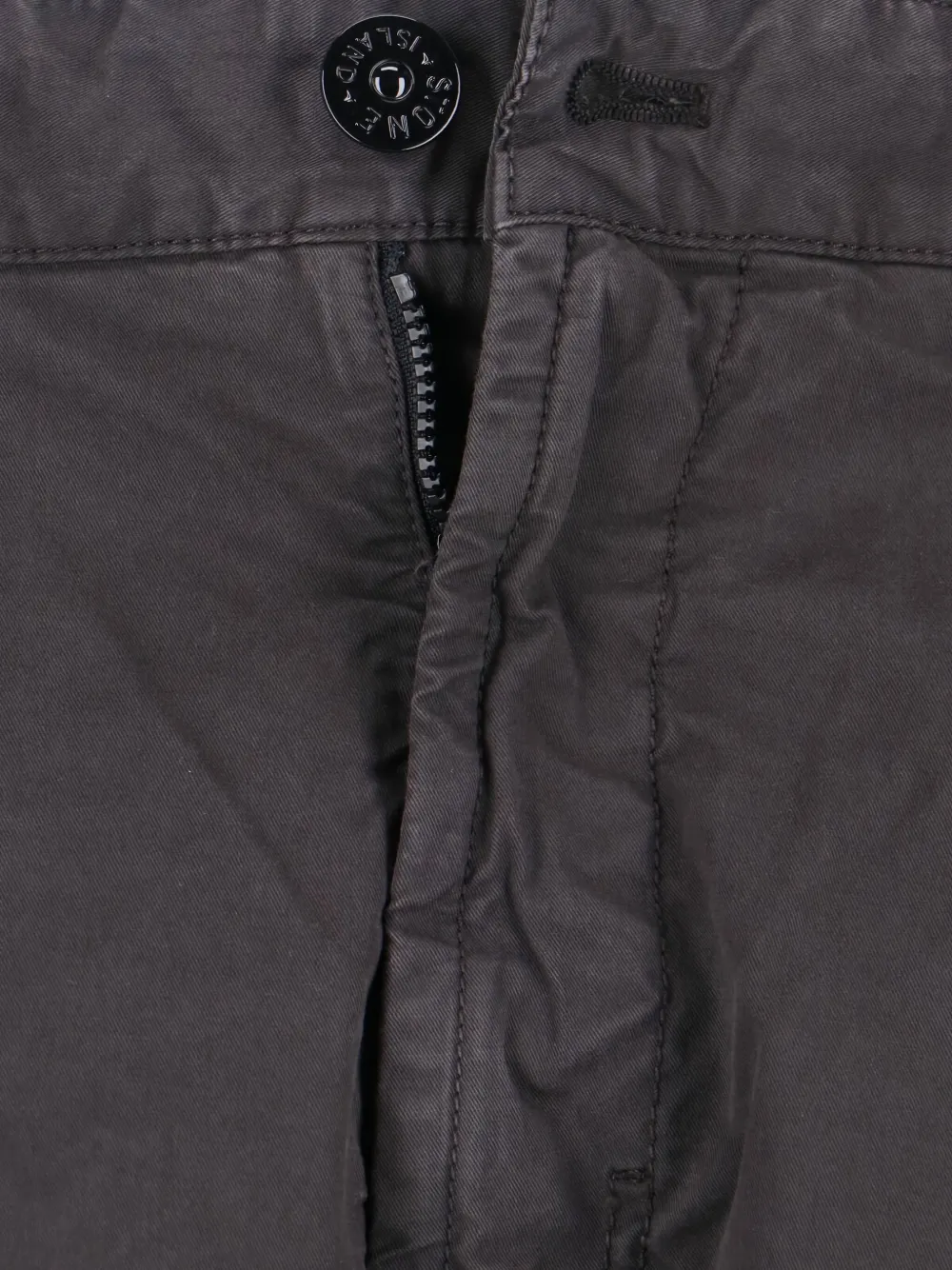 Stone Island Cotton Trousers Clothing In Gray