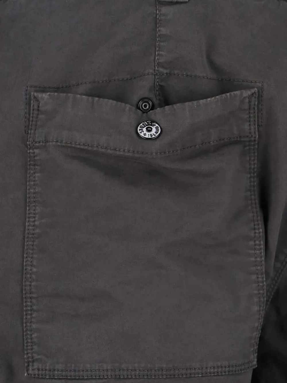 Stone Island Cotton Trousers Clothing In Gray