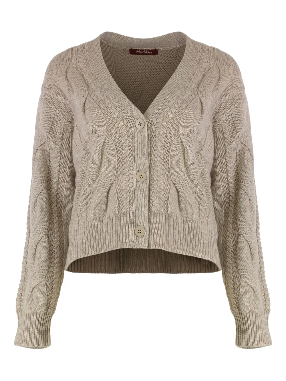 Max Mara Aladino buttoned cardigan - ニュートラル Max Mara Aladino buttoned cardigan - ニュートラル
