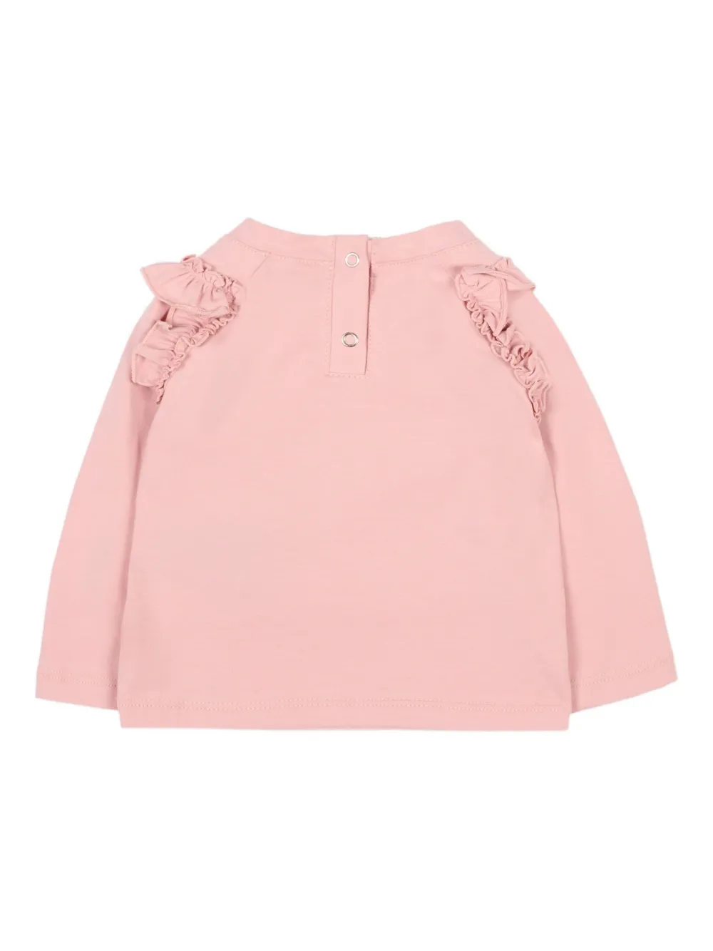 TRUSSARDI JUNIOR T-shirt met ruches Roze