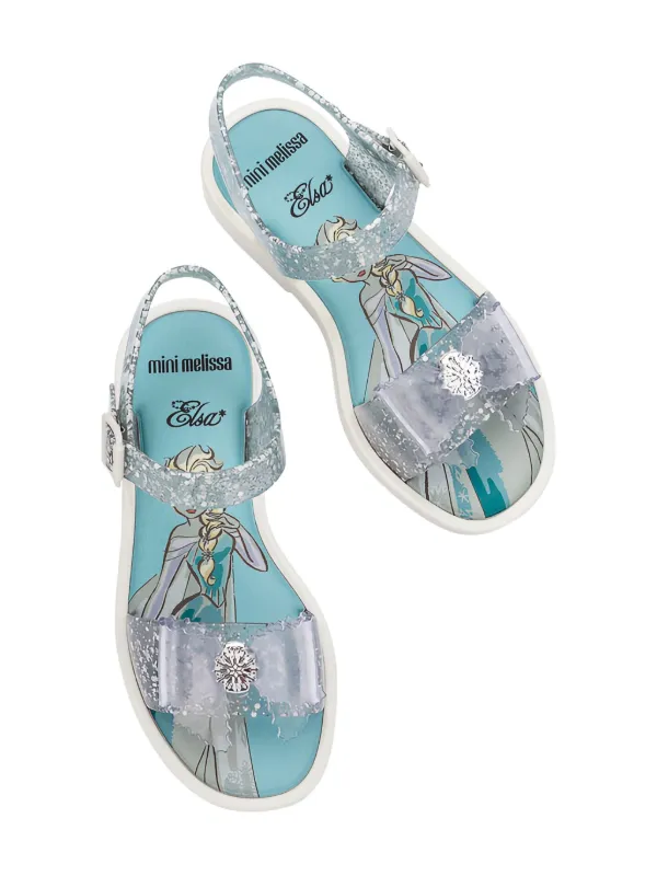 Mini Melissa x Disney Mar Princess Sandals White FARFETCH ID