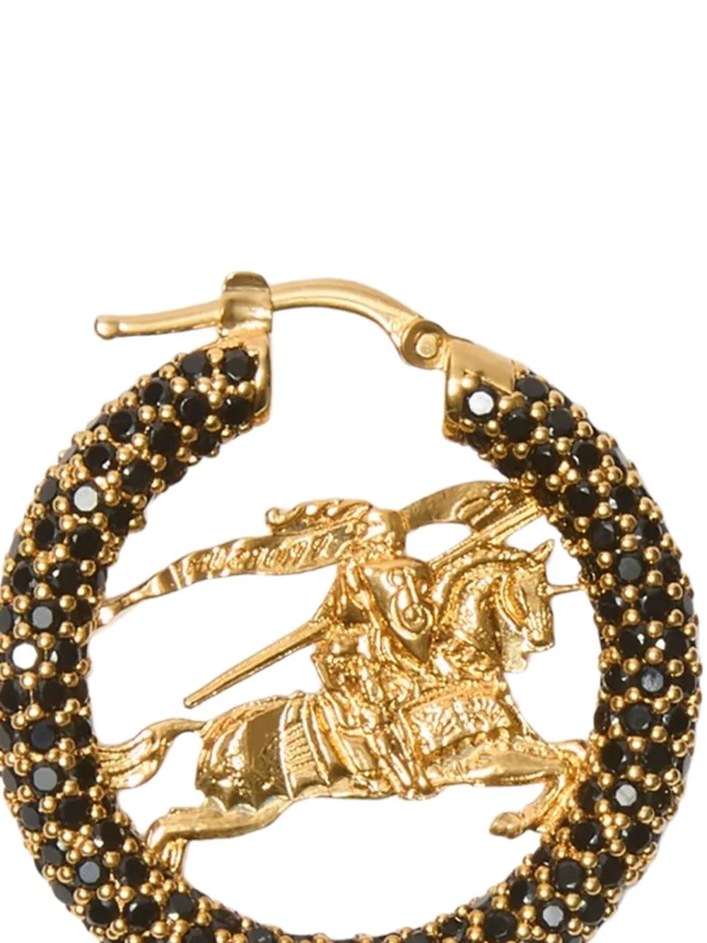 Burberry Equestrian Knight oorringen - Goud