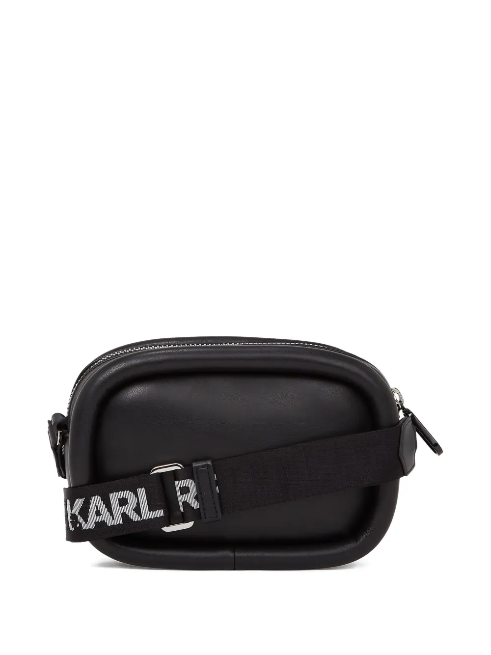 Karl Lagerfeld Jeans Puffy Cross Body Bag In Black