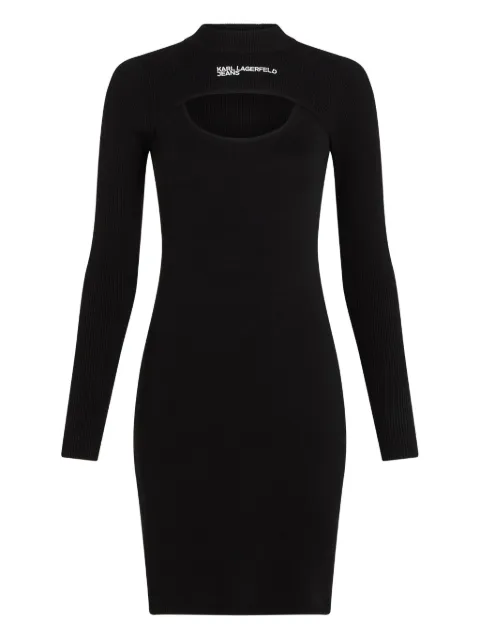Karl Lagerfeld Jeans cut-out mini dress